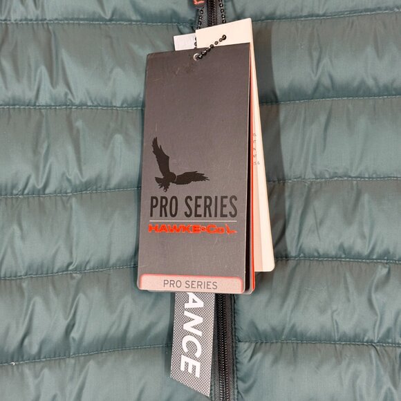 Hawke Pro Series Packable Down Jacket Gorpcore Green Duck Down Outdoor Large - Picture 6 of 14